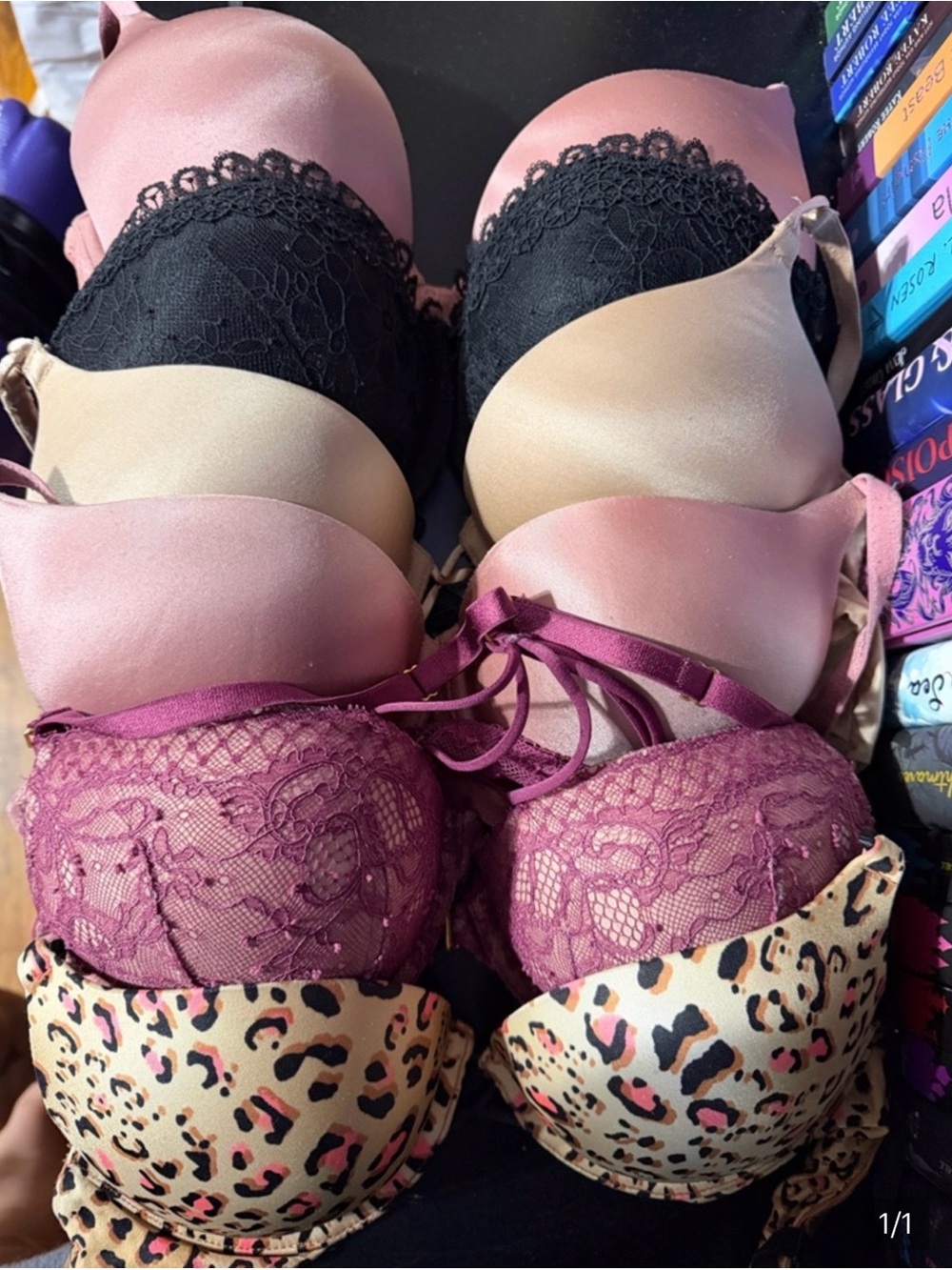 Victoria's Secret Mixed Bra Set - Black, Blush, Beige, Mauve, Burgundy, Leopard